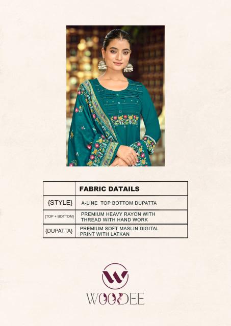 Woodee sahiba 3pcs wholesale kurti factory surat
